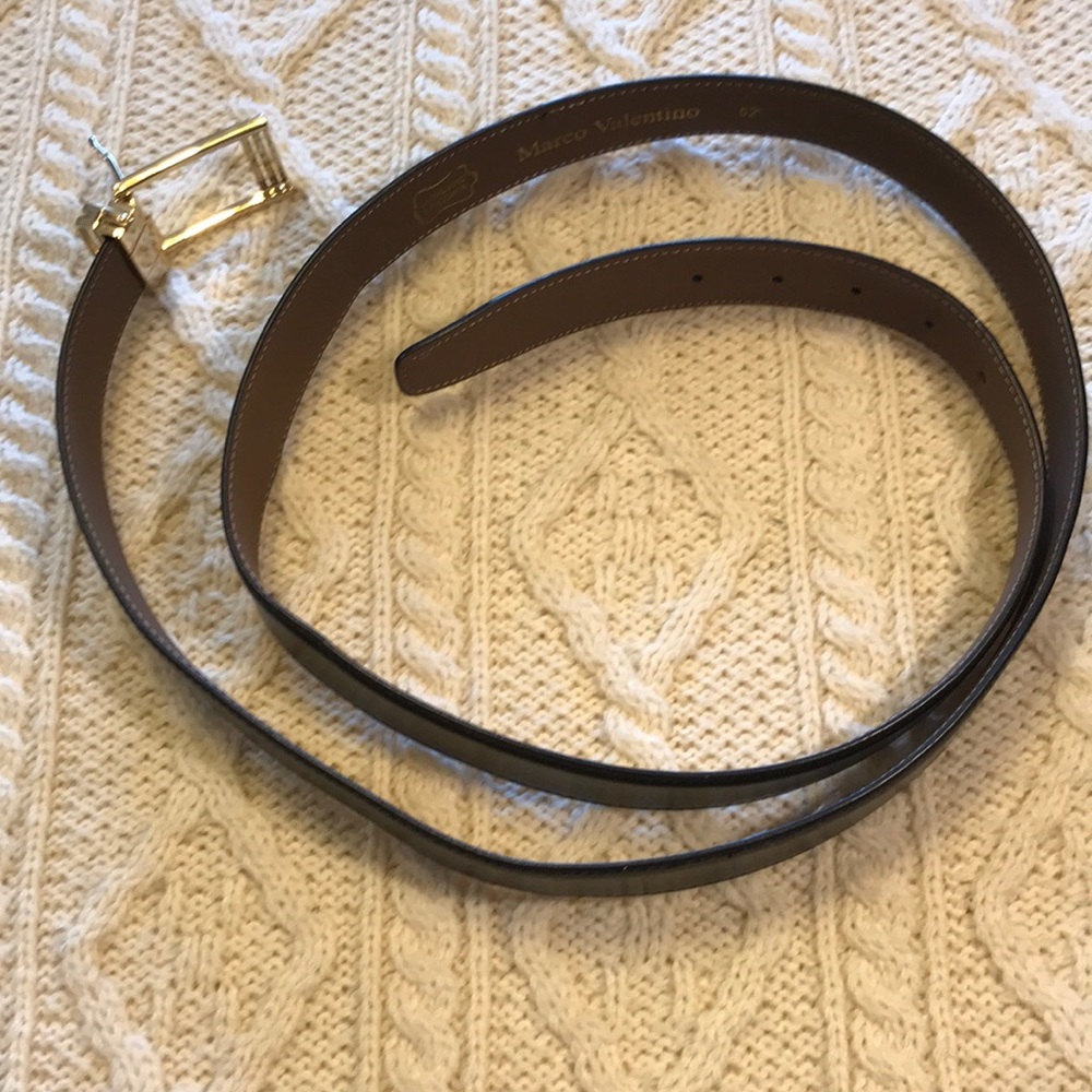 Marco Valentino black belt size 52